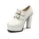 Femei Pantofi Pompe 2023 Livrare Gratuita Tocuri Înalte de Moda Stil Indesata Piele PU Platforma Pompe de Primăvară Dimensiune 34-43 Zapatos Mujer 0