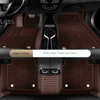 PU Piele Nano Catifea Personalizate Mașină de Podea pentru Jaguar F-Pace 2021-2023 2015-2020 F-Tip I-Ritm XE Accesorii de Interior 0