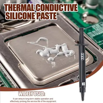 Silicon Pasta Termica 50g pasta termoconductoare Pasta se Unge Radiator Silicon pasta Termică a Căldurii Instrumente Pentru CPU GPU 3