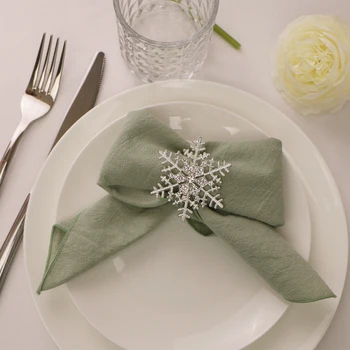 4BUC Verde Salvie Cusut, Servetele,40x40cm Bumbac Durabil Șervet de Masă, pentru Nunta Bucătărie Partidul de Decorare Ziua de nastere